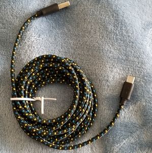 NWOT 10' Fast Charging USB Cable